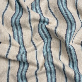 Polyester and Cotton Twill – Denim Herringbone Stripes – British Imported Polyester and Cotton Twill – Denim Herringbone Stripes – British Imported
