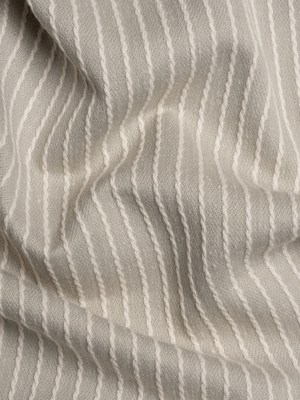 Cotton and Polyester Woven – Dove Tactile Chalk Stripes – British Imported Cotton and Polyester Woven – Dove Tactile Chalk Stripes – British Imported