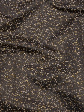 Metallic Drapery Jacquard – Ebony Speckled – British Imported Metallic Drapery Jacquard – Ebony Speckled – British Imported