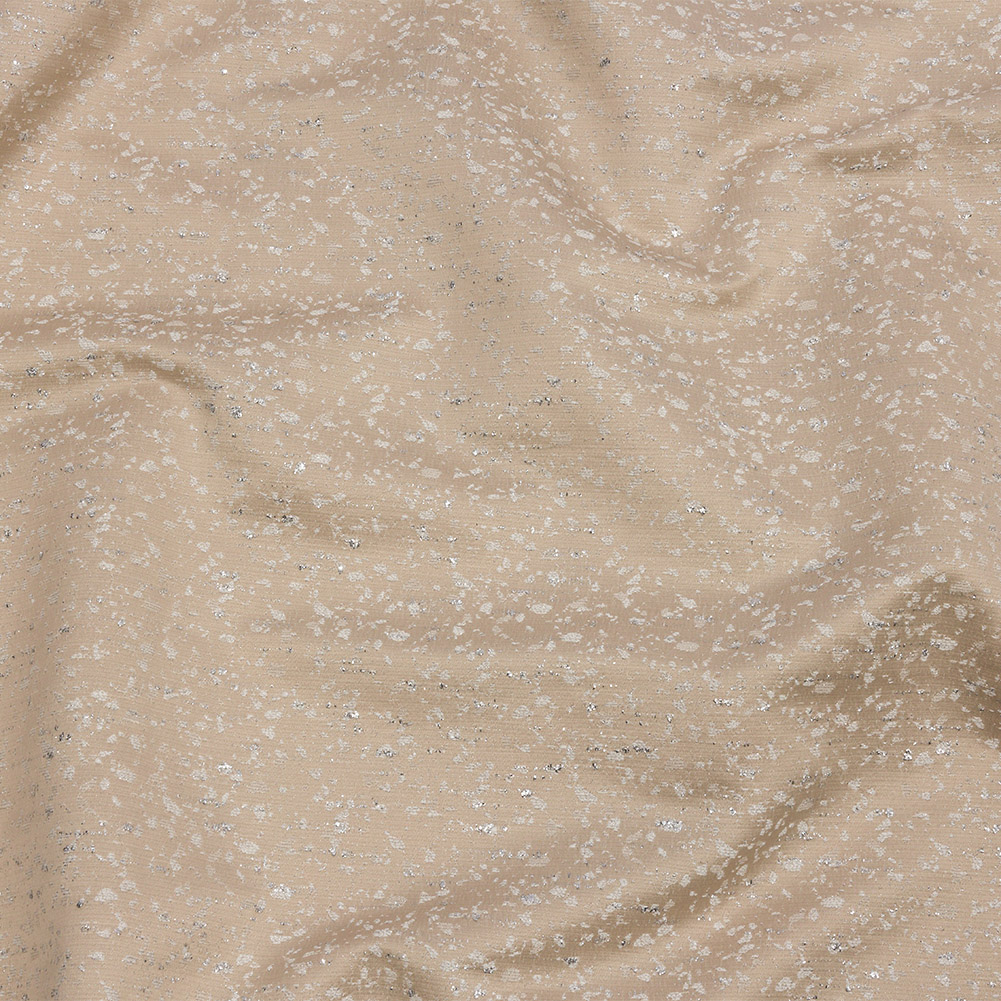 Metallic Drapery Jacquard – Jute Speckled – British Imported Metallic Drapery Jacquard – Jute Speckled – British Imported