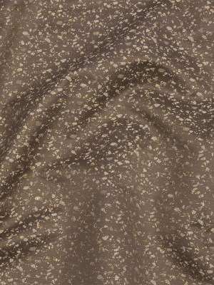 Metallic Drapery Jacquard – Truffle Speckled – British Imported Metallic Drapery Jacquard – Truffle Speckled – British Imported