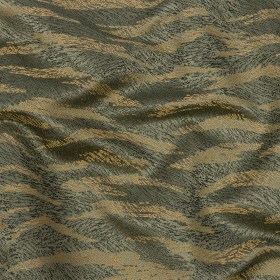 Drapery Jacquard – Fern Tiger Stripes – British Imported Drapery Jacquard – Fern Tiger Stripes – British Imported