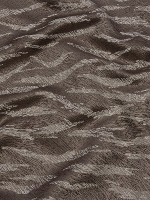 Drapery Jacquard – Slate Tiger Stripes – British Imported Drapery Jacquard – Slate Tiger Stripes – British Imported