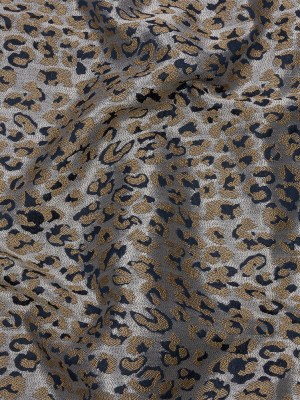 Drapery Jacquard – Midnight Leopard Spots – British Imported Drapery Jacquard – Midnight Leopard Spots – British Imported