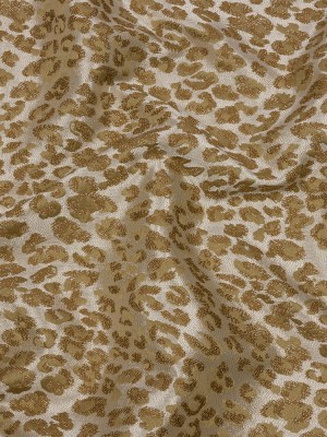 Drapery Jacquard – Sand Leopard Spots – British Imported Drapery Jacquard – Sand Leopard Spots – British Imported