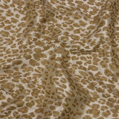 Drapery Jacquard – Sand Leopard Spots – British Imported Drapery Jacquard – Sand Leopard Spots – British Imported