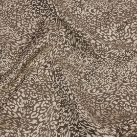 Drapery Jacquard – Truffle Running Leopard – British Imported Drapery Jacquard – Truffle Running Leopard – British Imported