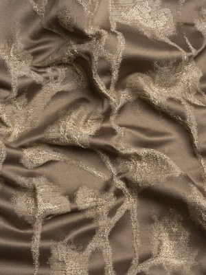 Metallic Drapery Jacquard – Mole Blurred Branches – British Imported Metallic Drapery Jacquard – Mole Blurred Branches – British Imported