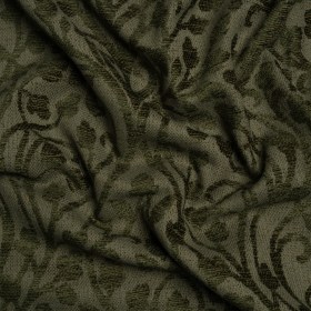 Drapery Chenille Jacquard – Pine Leafy Vines – British Imported Drapery Chenille Jacquard – Pine Leafy Vines – British Imported