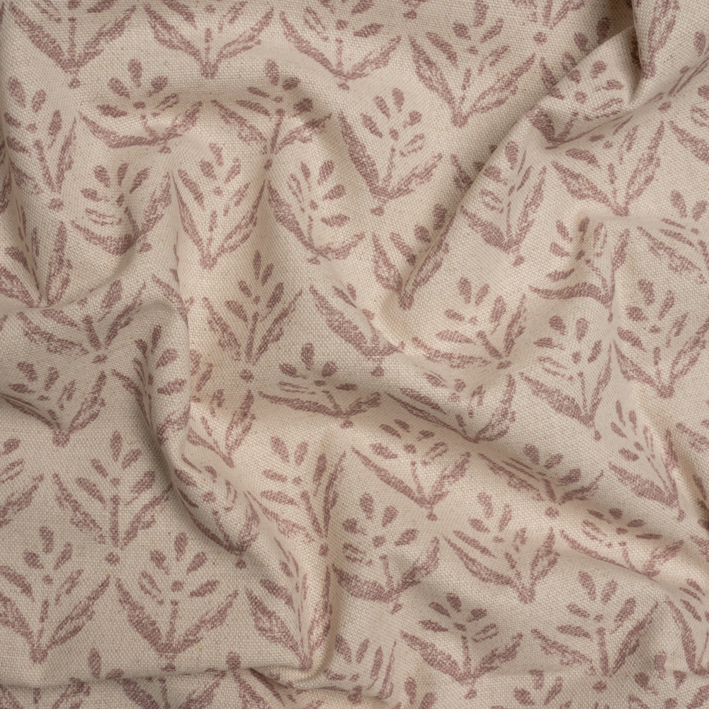 Cotton and Linen Canvas Print – Rose Simple Flowers – British Imported Cotton and Linen Canvas Print – Rose Simple Flowers – British Imported