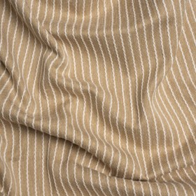 Cotton and Polyester Woven – Flax Tactile Chalk Stripes – British Imported Cotton and Polyester Woven – Flax Tactile Chalk Stripes – British Imported