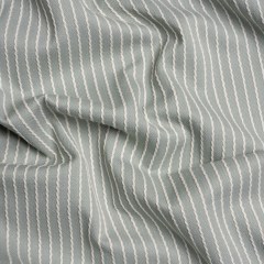 Cotton and Polyester Woven – Seafoam Tactile Chalk Stripes – British Imported Cotton and Polyester Woven – Seafoam Tactile Chalk Stripes – British Imported