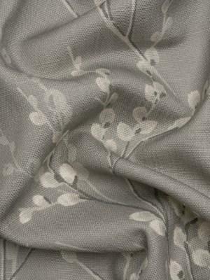 Linen and Rayon Drapery Woven – Steel Prairie Willow – British Imported Linen and Rayon Drapery Woven – Steel Prairie Willow – British Imported