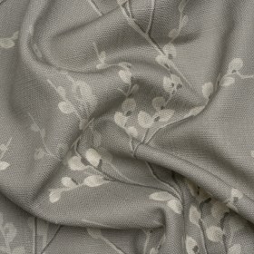 Linen and Rayon Drapery Woven – Steel Prairie Willow – British Imported Linen and Rayon Drapery Woven – Steel Prairie Willow – British Imported