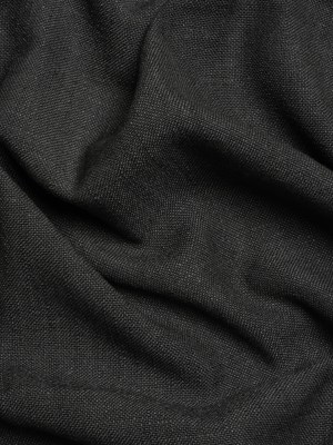 Linen, Viscose and Polyester Woven – Charcoal – British Imported Linen, Viscose and Polyester Woven – Charcoal – British Imported