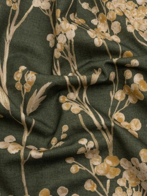 Cotton Canvas Print – Forest Berry Stems – British Imported Cotton Canvas Print – Forest Berry Stems – British Imported