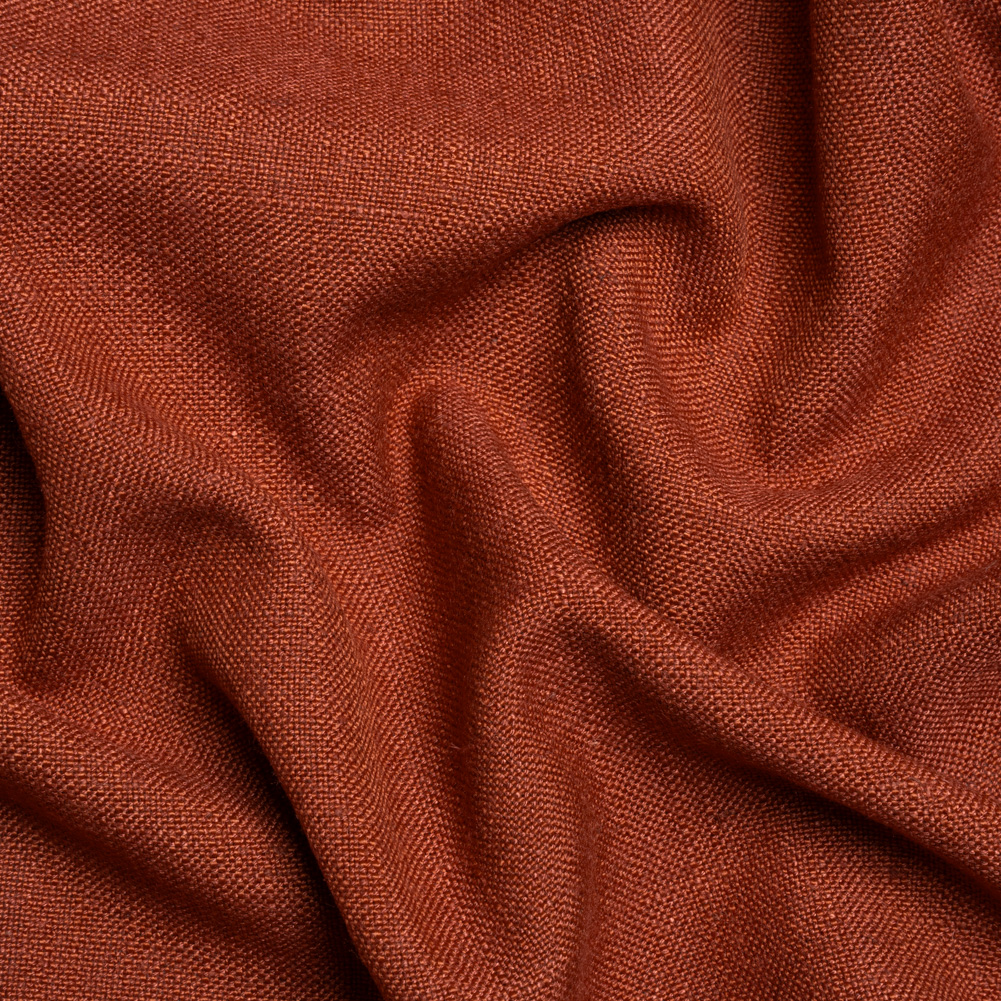 Linen, Viscose and Polyester Woven – Crimson – British Imported Linen, Viscose and Polyester Woven – Crimson – British Imported