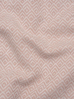 Boucle Drapery Twill – Blush Birdseye Diamonds – British Imported Boucle Drapery Twill – Blush Birdseye Diamonds – British Imported