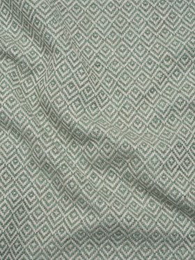 Boucle Drapery Twill – Seafoam Birdseye Diamonds – British Imported Boucle Drapery Twill – Seafoam Birdseye Diamonds – British Imported