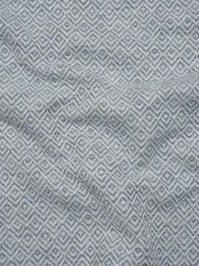 Boucle Drapery Twill – Sky Birdseye Diamonds – British Imported Boucle Drapery Twill – Sky Birdseye Diamonds – British Imported