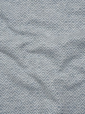 Boucle Drapery Twill – Sky Birdseye Diamonds – British Imported Boucle Drapery Twill – Sky Birdseye Diamonds – British Imported
