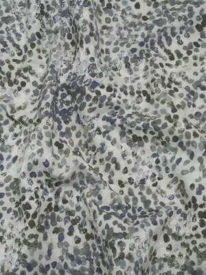 Drapery Jacquard Print – Denim Bouncing Spots – British Imported Drapery Jacquard Print – Denim Bouncing Spots – British Imported