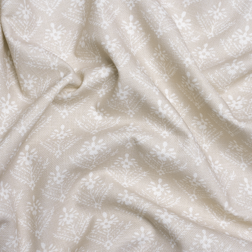 Cotton Canvas Print – Almond Flowering Ferns – British Imported Cotton Canvas Print – Almond Flowering Ferns – British Imported