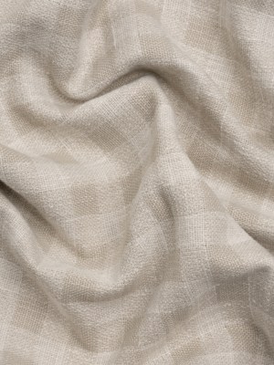 Drapery Woven – Almond Gingham – British Imported Drapery Woven – Almond Gingham – British Imported
