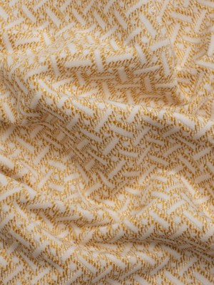 Chenille Jacquard – Dijon Geometric Basketweave – British Imported Chenille Jacquard – Dijon Geometric Basketweave – British Imported