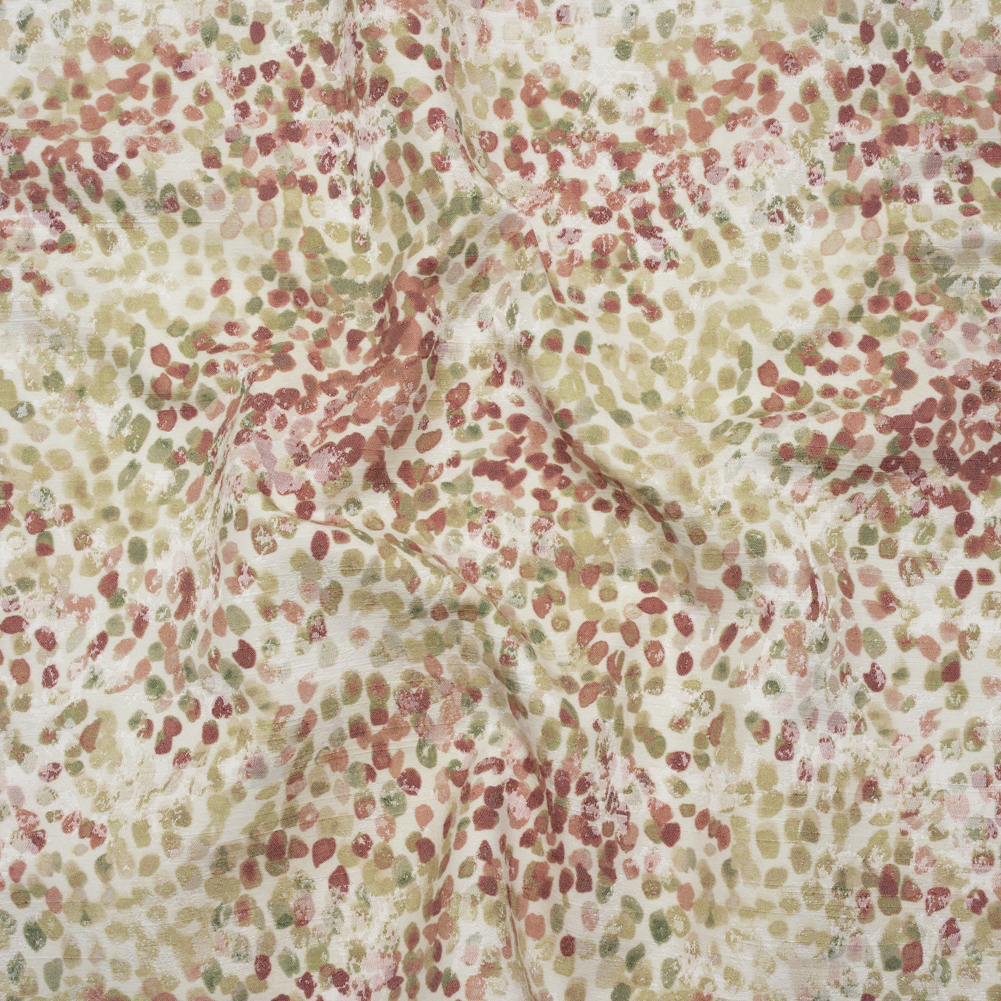 Drapery Jacquard Print – Vintage Bouncing Spots – British Imported Drapery Jacquard Print – Vintage Bouncing Spots – British Imported