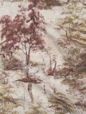 Drapery Jacquard Print – Vintage Dreamy Trees – British Imported Drapery Jacquard Print – Vintage Dreamy Trees – British Imported