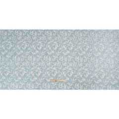 Chenille Drapery Jacquard – Pale Seaspray Willow Leaves – British Imported Chenille Drapery Jacquard – Pale Seaspray Willow Leaves – British Imported