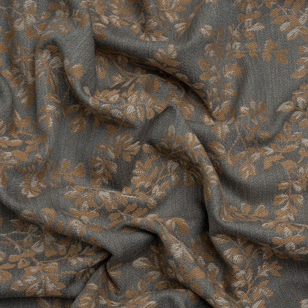 Drapery Jacquard – Fern Leaves on the Vine – British Imported Drapery Jacquard – Fern Leaves on the Vine – British Imported