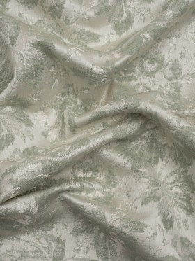 Drapery Jacquard – Duckegg Leaves and Buds – British Imported Drapery Jacquard – Duckegg Leaves and Buds – British Imported