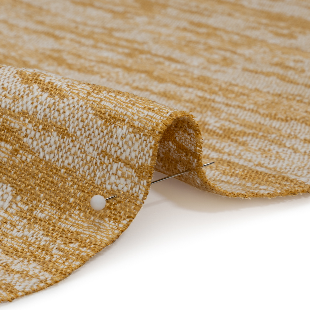 Drapery Jacquard – Ochre Abstract Streaks – British Imported Drapery Jacquard – Ochre Abstract Streaks – British Imported