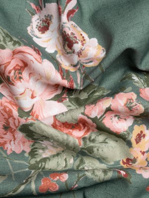 Brushed Cotton Canvas Print – Fern Elegant Floral – British Imported Brushed Cotton Canvas Print – Fern Elegant Floral – British Imported