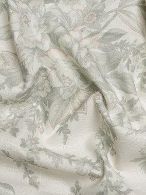 Cotton Canvas Print – Amber Floral Bouquets – British Imported Cotton Canvas Print – Amber Floral Bouquets – British Imported