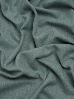 Linen Look Recycled Polyester and Cotton Woven – Azure – British Imported Linen Look Recycled Polyester and Cotton Woven – Azure – British Imported