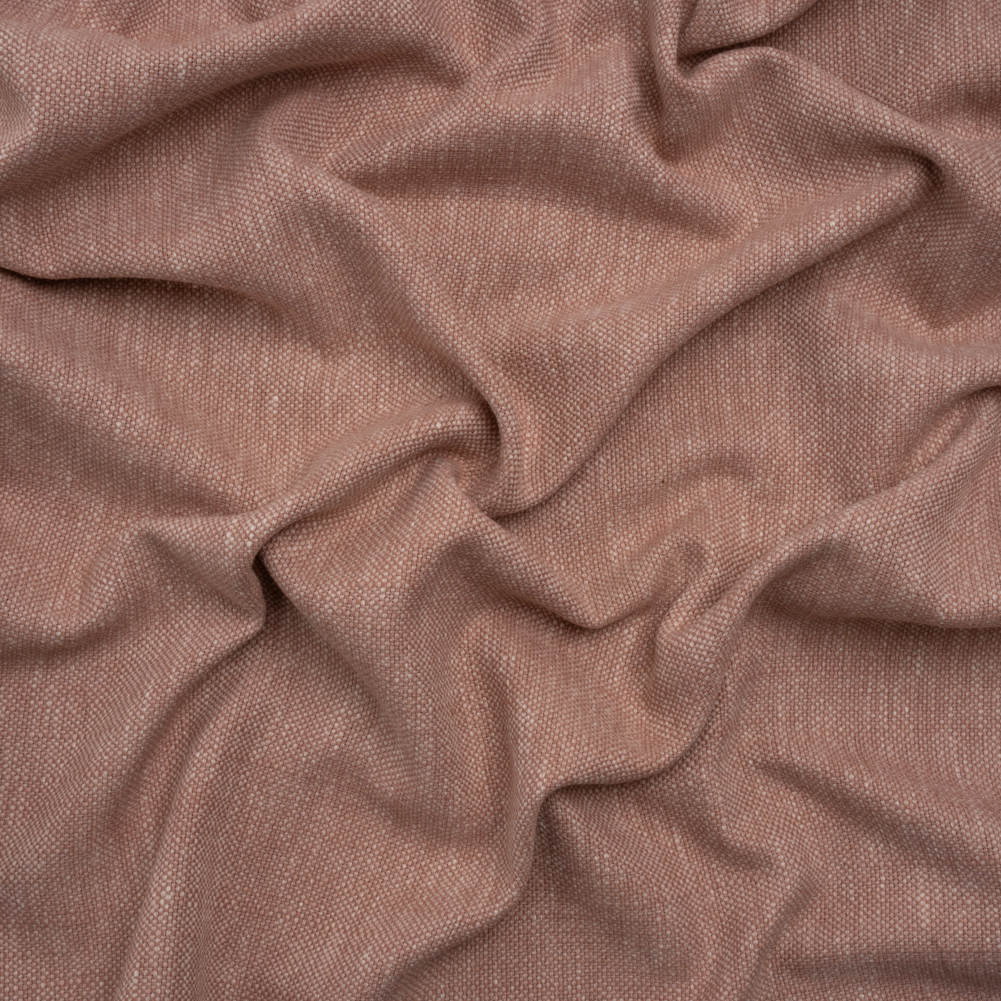 Linen Look Recycled Polyester and Cotton Woven – Blush – British Imported Linen Look Recycled Polyester and Cotton Woven – Blush – British Imported