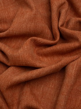 Linen Look Recycled Polyester and Cotton Woven – Ginger – British Imported Linen Look Recycled Polyester and Cotton Woven – Ginger – British Imported