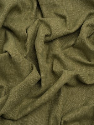 Linen Look Recycled Polyester and Cotton Woven – Ivy – British Imported Linen Look Recycled Polyester and Cotton Woven – Ivy – British Imported