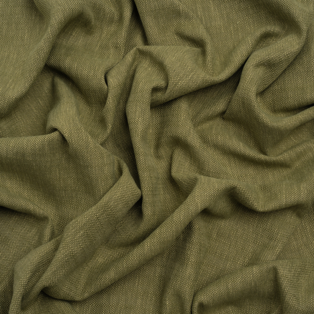 Linen Look Recycled Polyester and Cotton Woven – Ivy – British Imported Linen Look Recycled Polyester and Cotton Woven – Ivy – British Imported