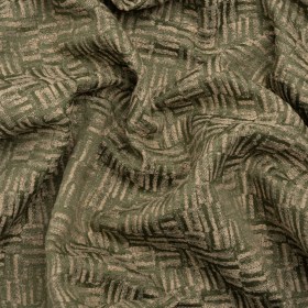Recycled Polyester and Cotton Drapery Jacquard – Ivy Little Lines – British Imported Recycled Polyester and Cotton Drapery Jacquard – Ivy Little Lines – British Imported
