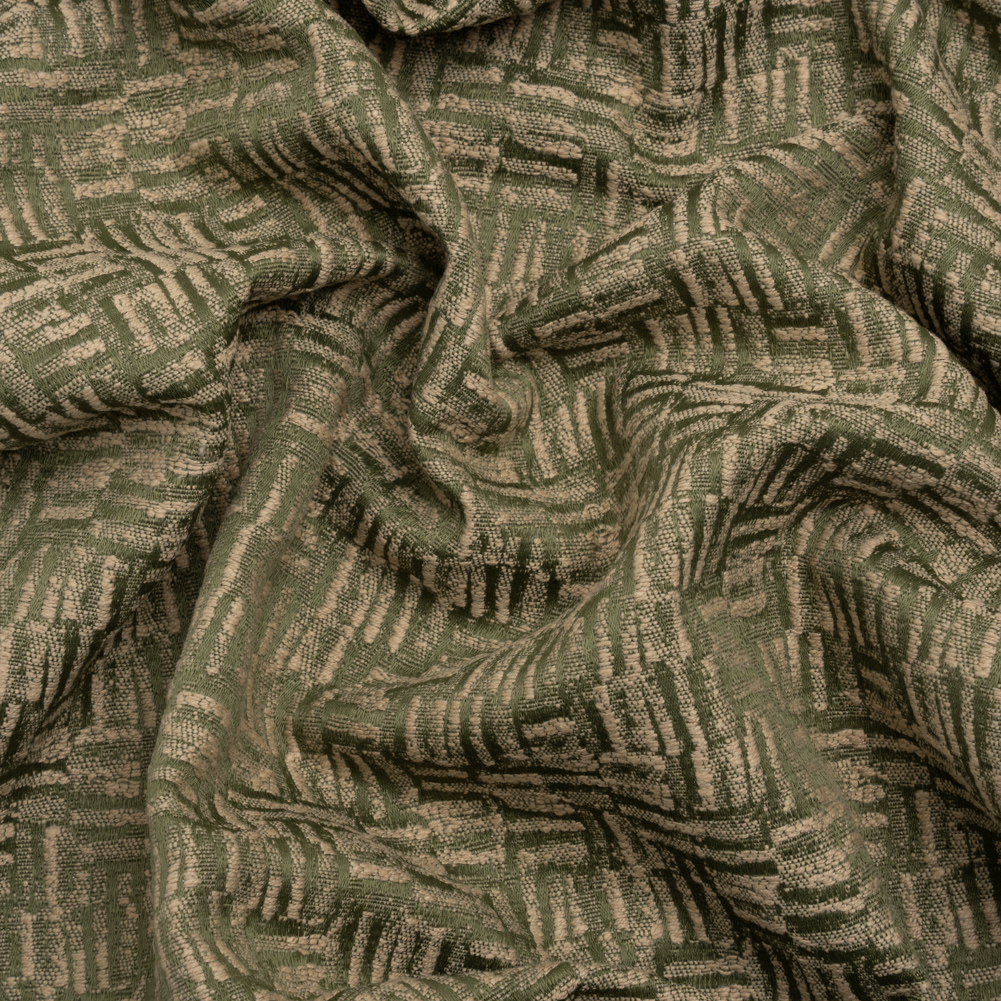 Recycled Polyester and Cotton Drapery Jacquard – Ivy Little Lines – British Imported Recycled Polyester and Cotton Drapery Jacquard – Ivy Little Lines – British Imported