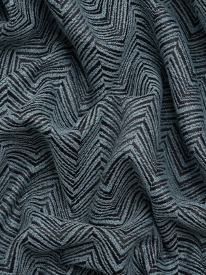 Herringbone Chevrons Recycled Polyester and Cotton Drapery Jacquard – Danube – British Imported Herringbone Chevrons Recycled Polyester and Cotton Drapery Jacquard – Danube – British Imported
