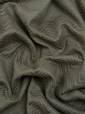 Herringbone Chevrons Recycled Polyester and Cotton Drapery Jacquard – Ocean – British Imported Herringbone Chevrons Recycled Polyester and Cotton Drapery Jacquard – Ocean – British Imported