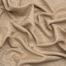 Herringbone Chevrons Recycled Polyester and Cotton Drapery Jacquard – Sepia – British Imported Herringbone Chevrons Recycled Polyester and Cotton Drapery Jacquard – Sepia – British Imported