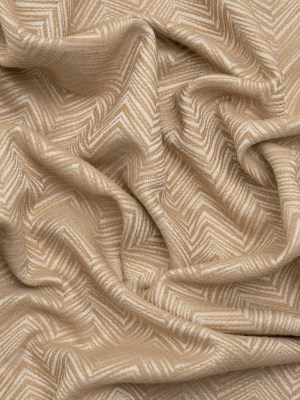 Herringbone Chevrons Recycled Polyester and Cotton Drapery Jacquard – Sepia – British Imported Herringbone Chevrons Recycled Polyester and Cotton Drapery Jacquard – Sepia – British Imported