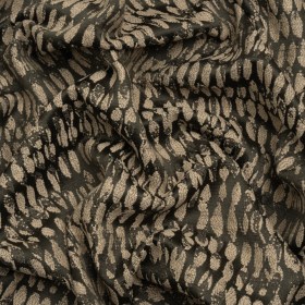 Rows of Spots Recycled Polyester and Cotton Drapery Jacquard – Noir – British Imported Rows of Spots Recycled Polyester and Cotton Drapery Jacquard – Noir – British Imported