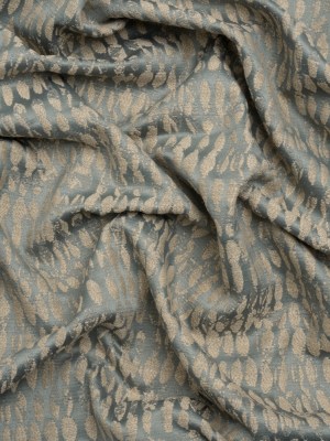 Rows of Spots Recycled Polyester and Cotton Drapery Jacquard – Ocean – British Imported Rows of Spots Recycled Polyester and Cotton Drapery Jacquard – Ocean – British Imported